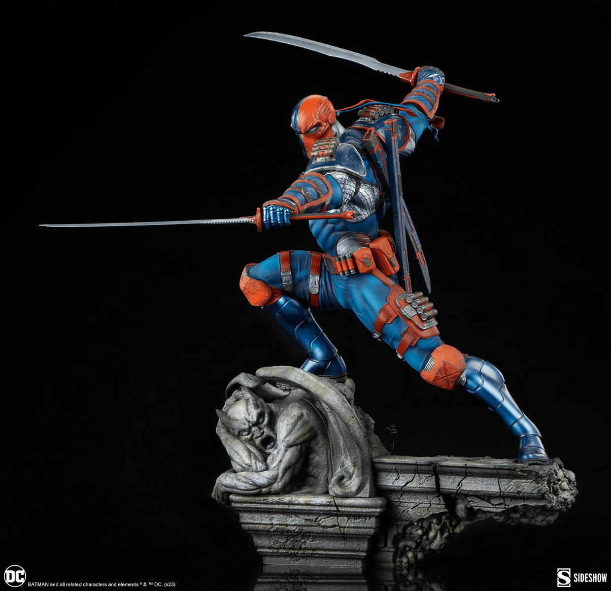 SID300832 DC Comics - Deathstroke Premium Format Statue - Sideshow Collectibles - Titan Pop Culture