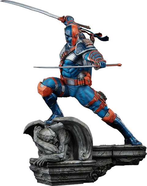 SID300832 DC Comics - Deathstroke Premium Format Statue - Sideshow Collectibles - Titan Pop Culture