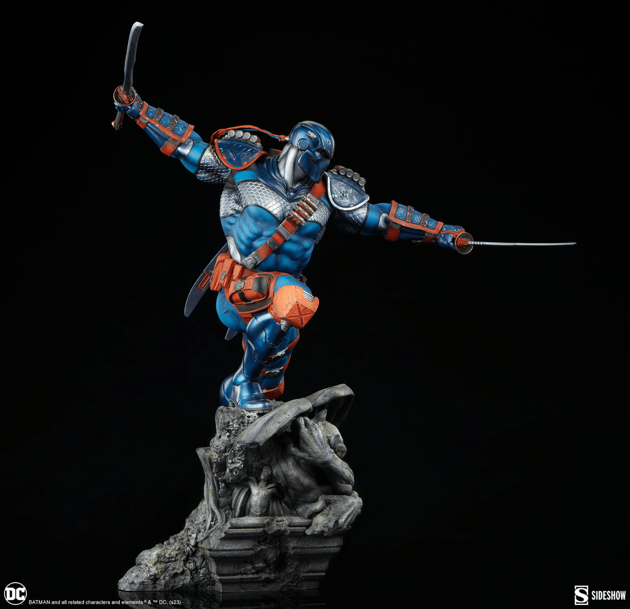 SID300832 DC Comics - Deathstroke Premium Format Statue - Sideshow Collectibles - Titan Pop Culture