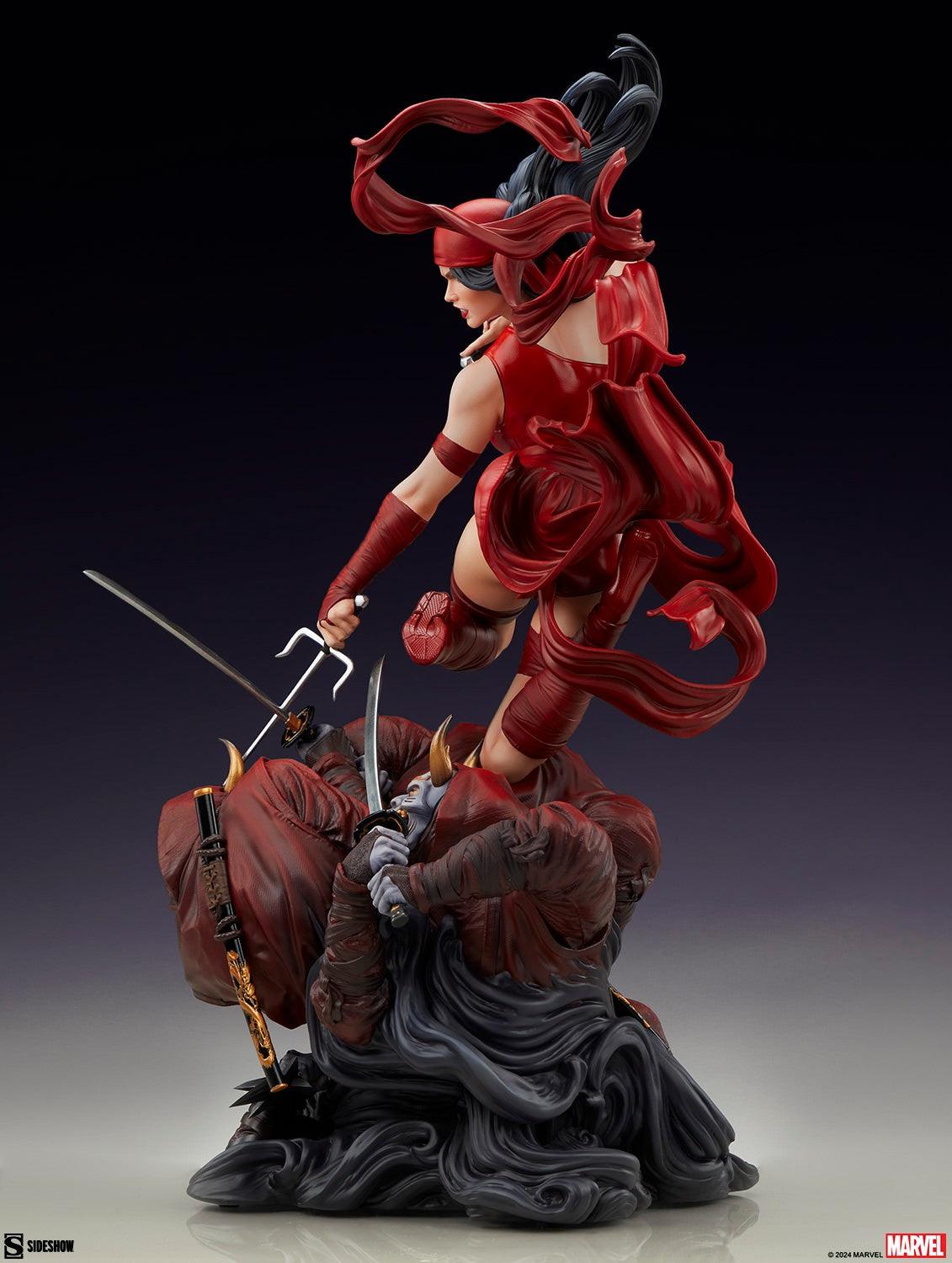 SID300838 Marvel Comics - Elektra Premium Format Statue - Sideshow Collectibles - Titan Pop Culture