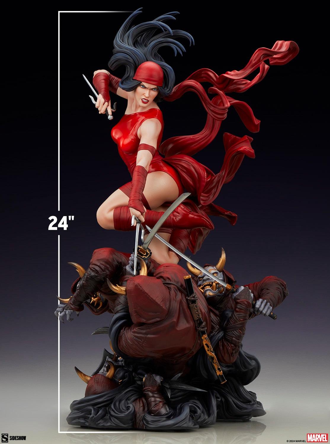 SID300838 Marvel Comics - Elektra Premium Format Statue - Sideshow Collectibles - Titan Pop Culture