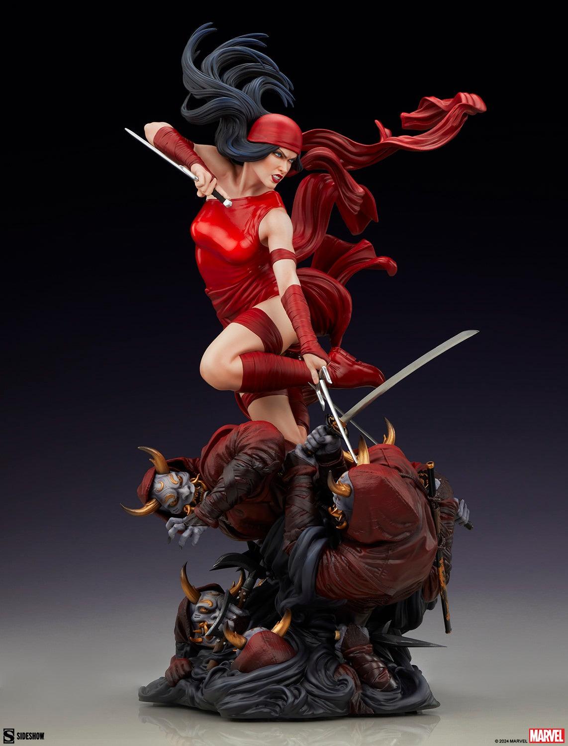 SID300838 Marvel Comics - Elektra Premium Format Statue - Sideshow Collectibles - Titan Pop Culture