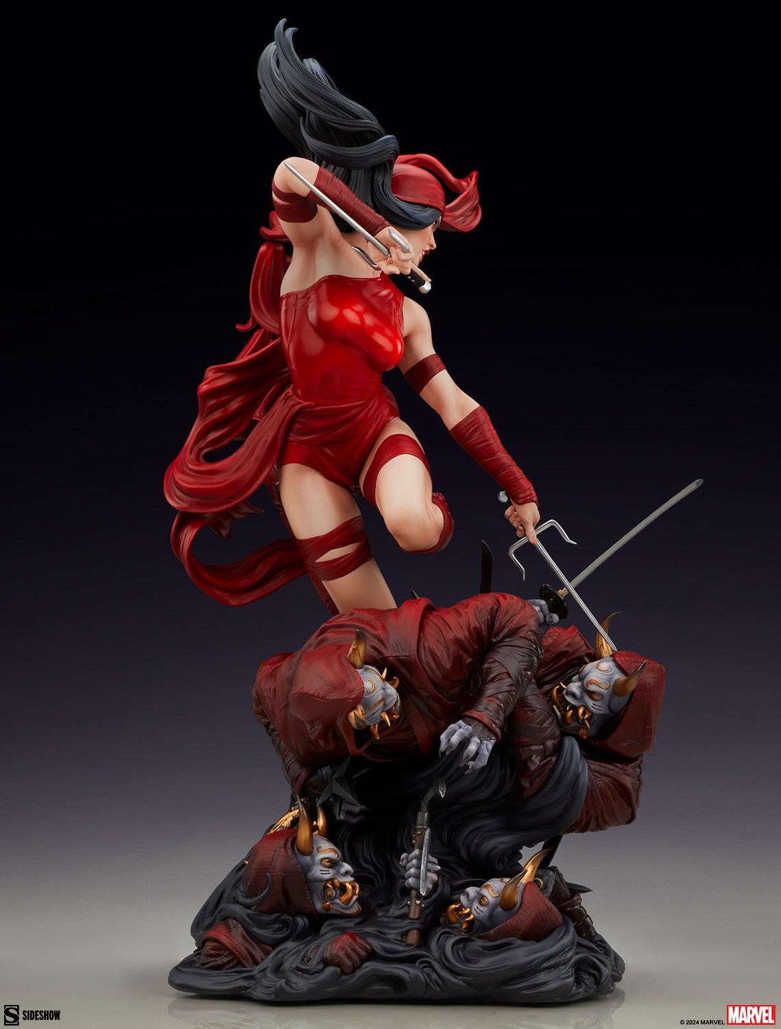 SID300838 Marvel Comics - Elektra Premium Format Statue - Sideshow Collectibles - Titan Pop Culture