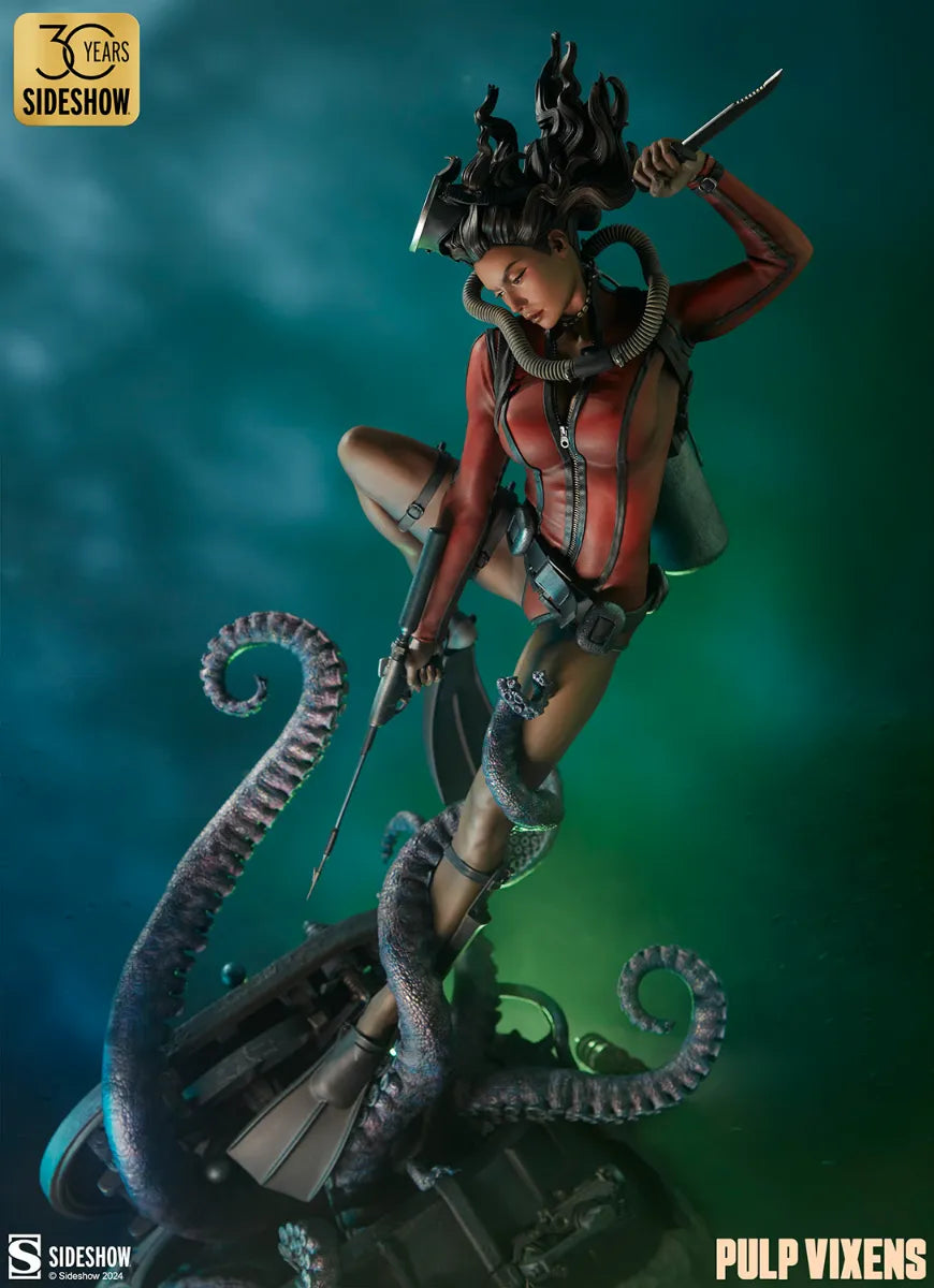 SID300841 Sideshow Originals - Pulp Vixens: Deep Down Premium Format Statue - Sideshow Collectibles - Titan Pop Culture