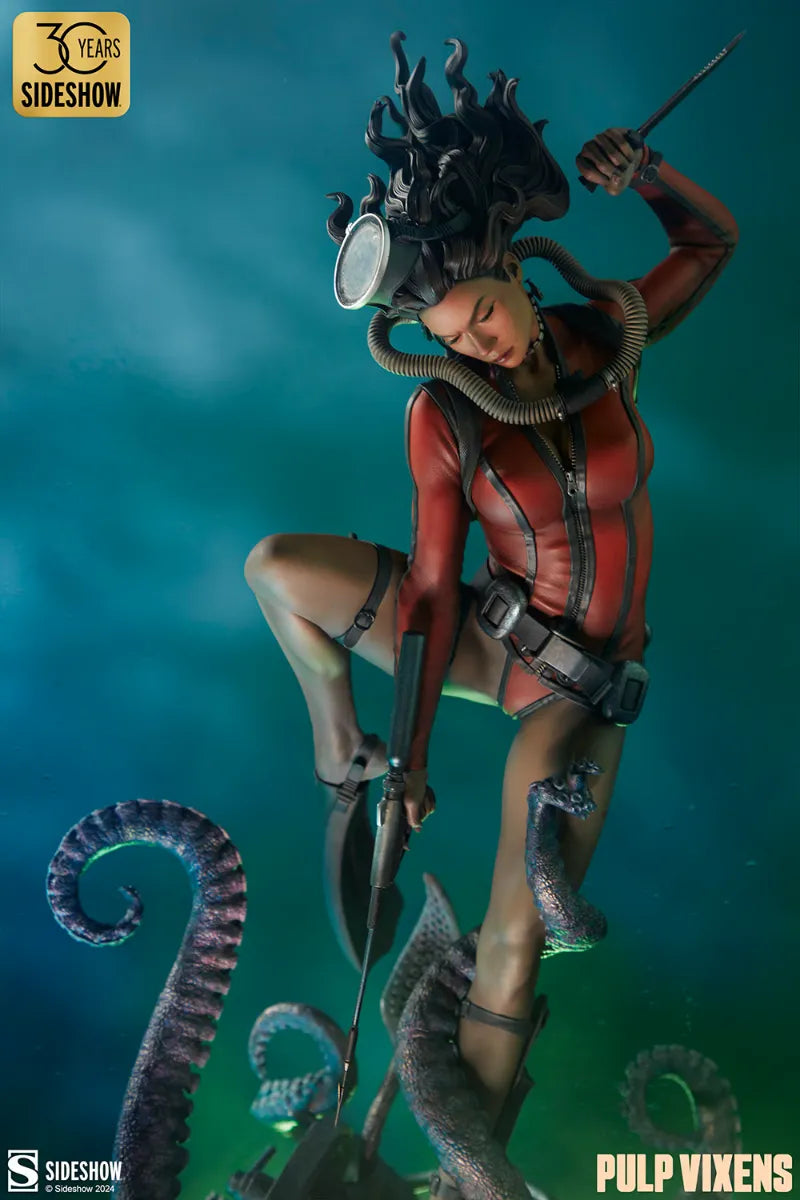 SID300841 Sideshow Originals - Pulp Vixens: Deep Down Premium Format Statue - Sideshow Collectibles - Titan Pop Culture