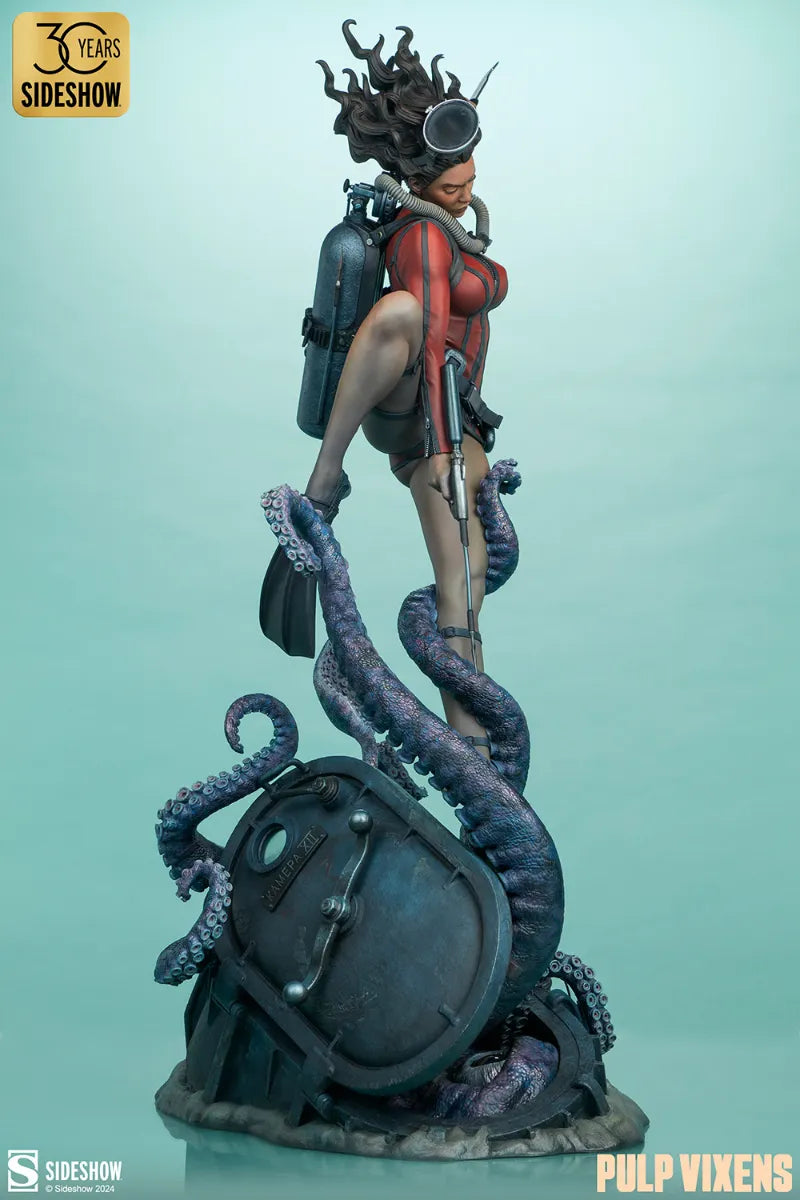 SID300841 Sideshow Originals - Pulp Vixens: Deep Down Premium Format Statue - Sideshow Collectibles - Titan Pop Culture