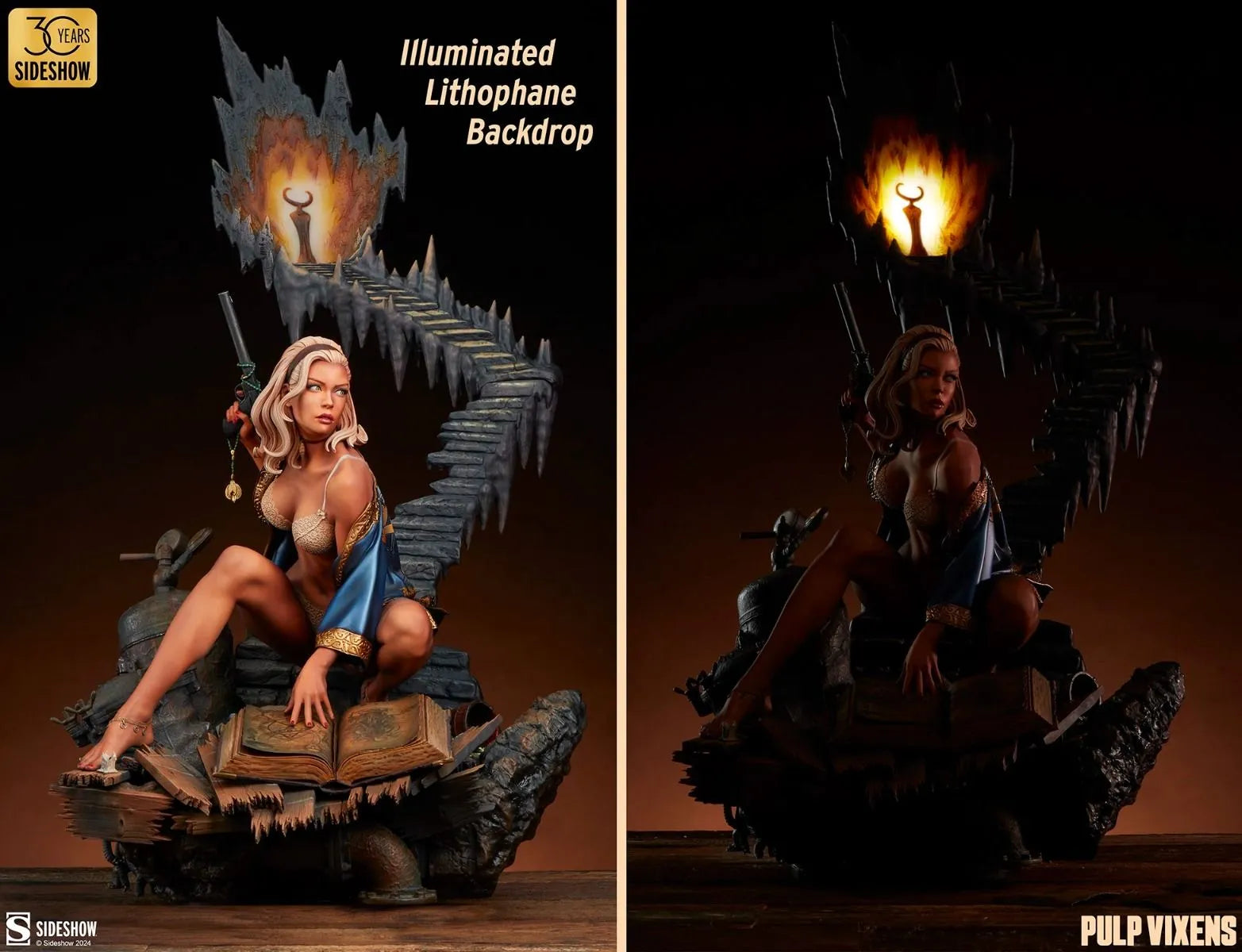 SID300842 Sideshow Originals - Pulp Vixens: Mr. Sin Premium Format Statue - Sideshow Collectibles - Titan Pop Culture