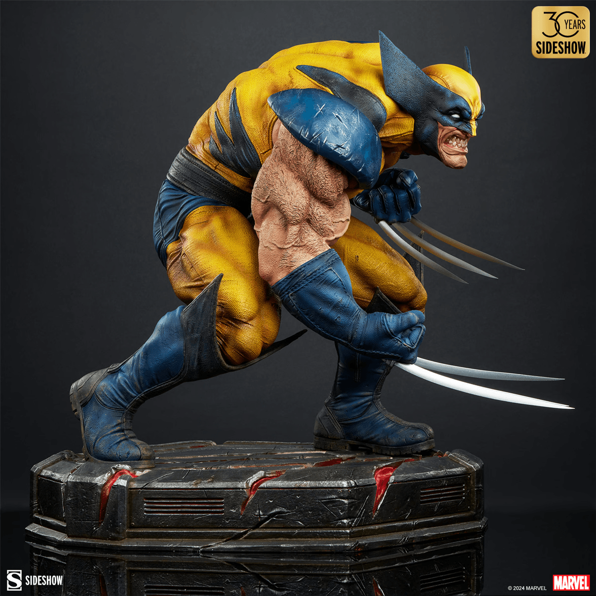 SID300847 X-Men - Wolverine: Berserker Rage Statue - Sideshow Collectibles - Titan Pop Culture