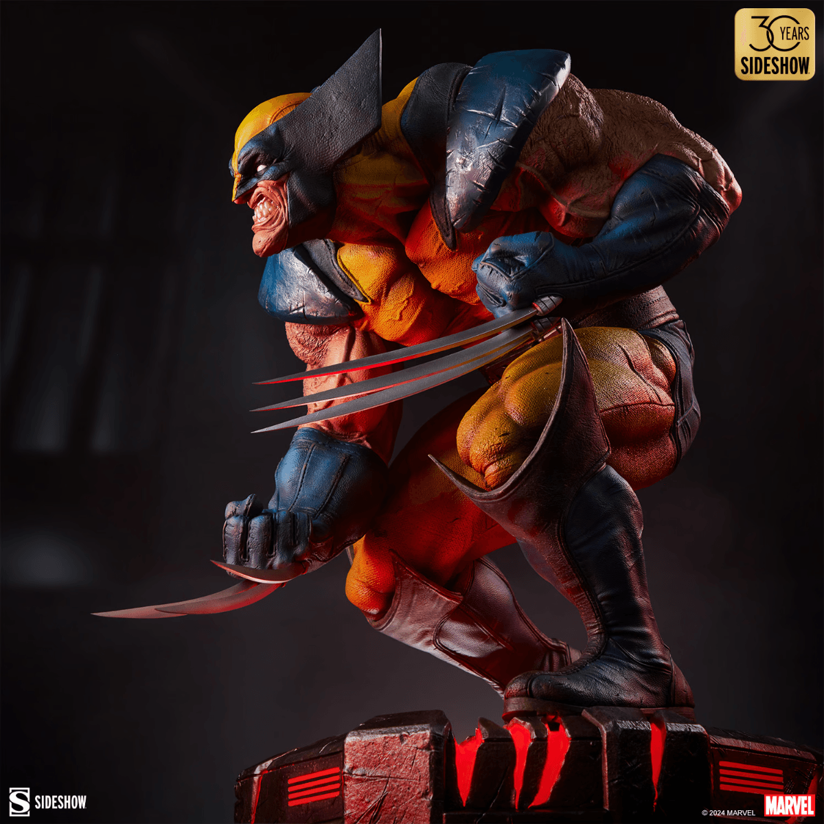 SID300847 X-Men - Wolverine: Berserker Rage Statue - Sideshow Collectibles - Titan Pop Culture