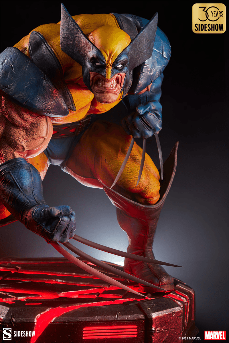 SID300847 X-Men - Wolverine: Berserker Rage Statue - Sideshow Collectibles - Titan Pop Culture