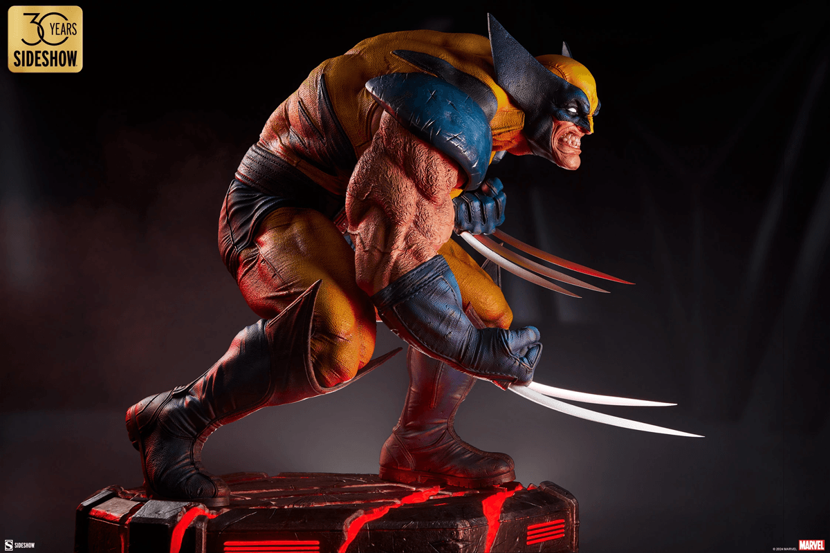 SID300847 X-Men - Wolverine: Berserker Rage Statue - Sideshow Collectibles - Titan Pop Culture