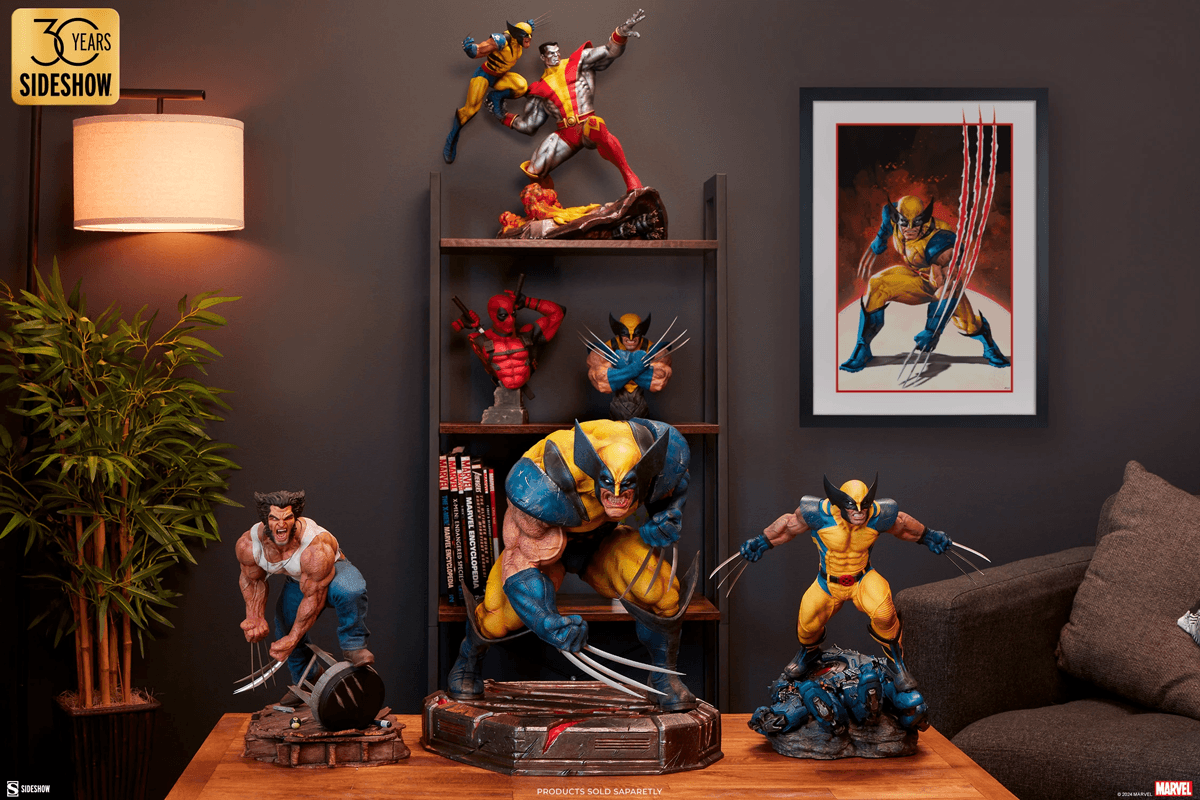 SID300847 X-Men - Wolverine: Berserker Rage Statue - Sideshow Collectibles - Titan Pop Culture