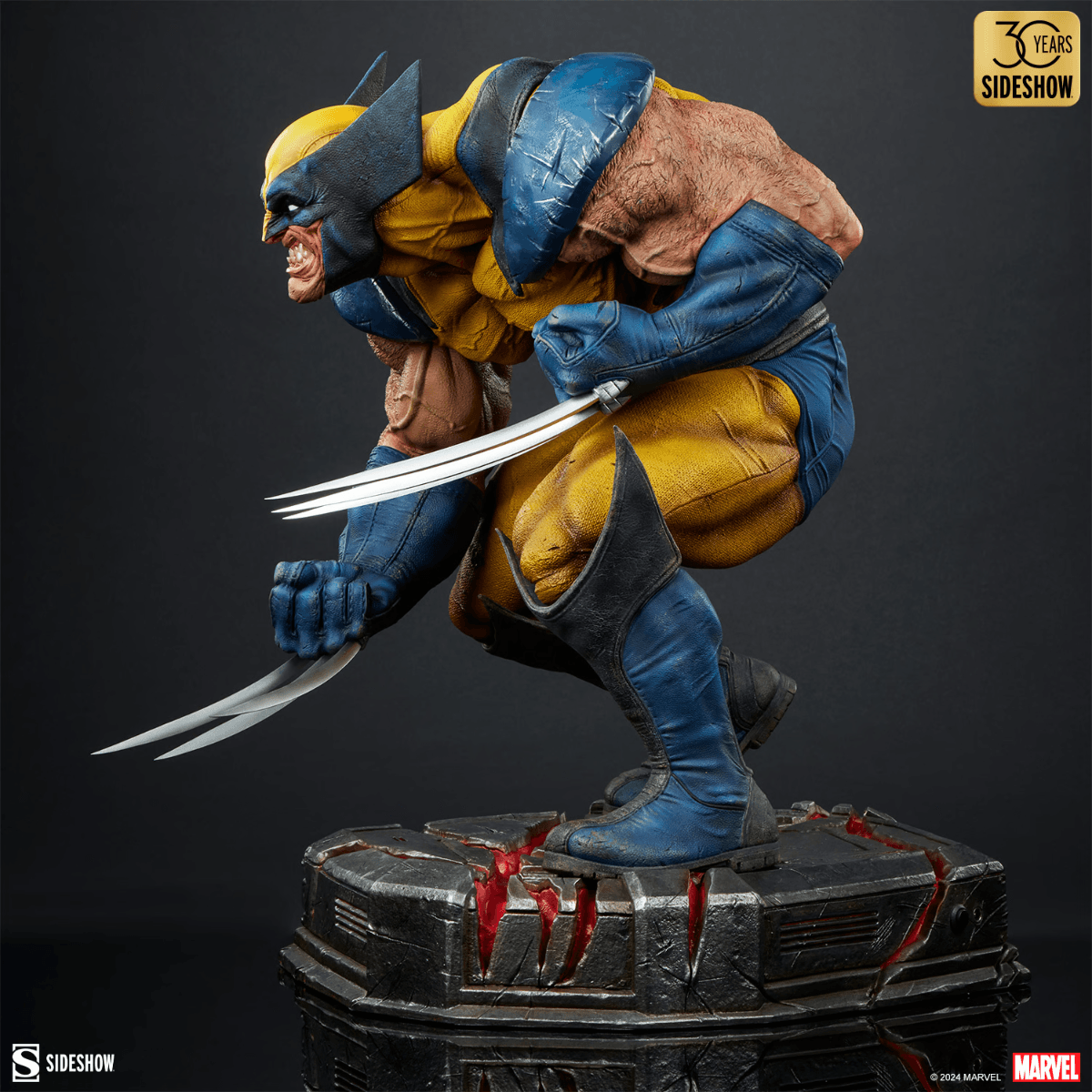 SID300847 X-Men - Wolverine: Berserker Rage Statue - Sideshow Collectibles - Titan Pop Culture