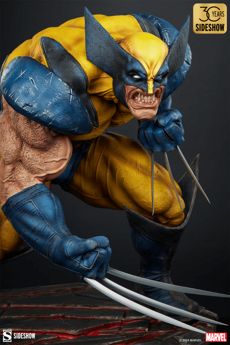 SID300847 X-Men - Wolverine: Berserker Rage Statue - Sideshow Collectibles - Titan Pop Culture