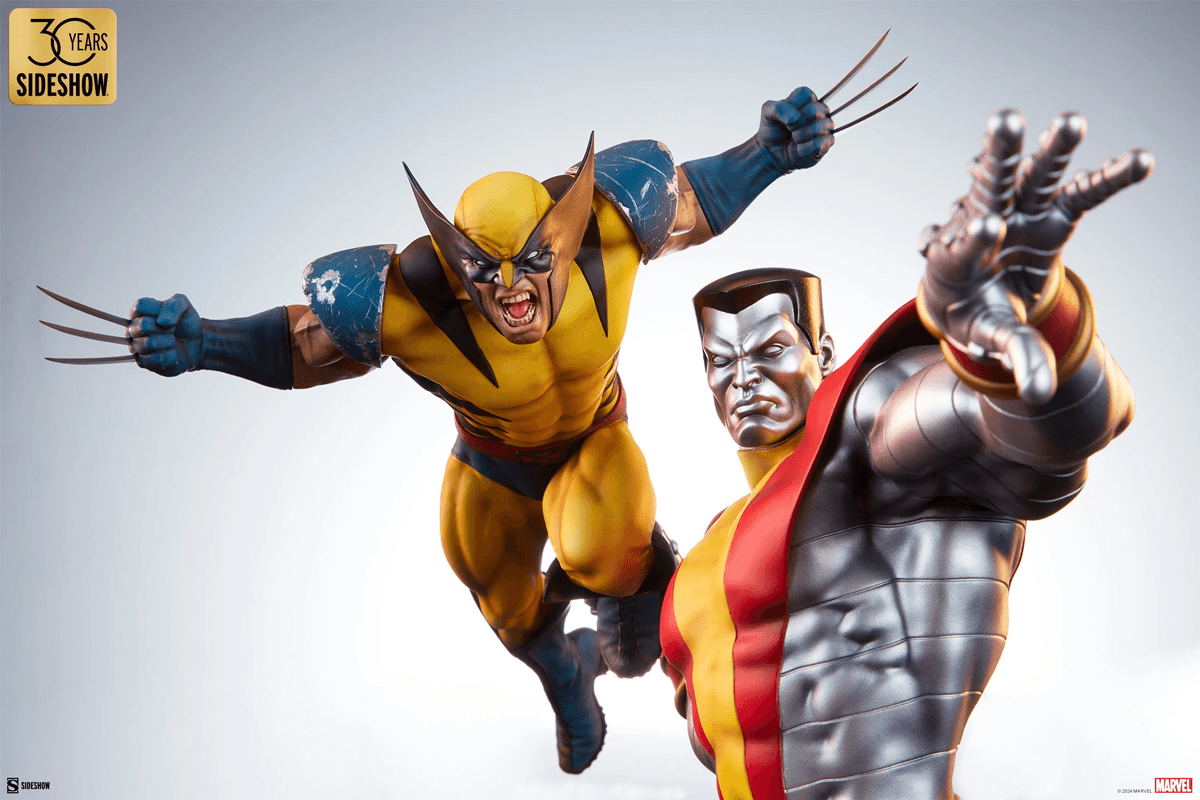 SID300849 X-Men - Colossus & Wolverine Statue - Sideshow Collectibles - Titan Pop Culture