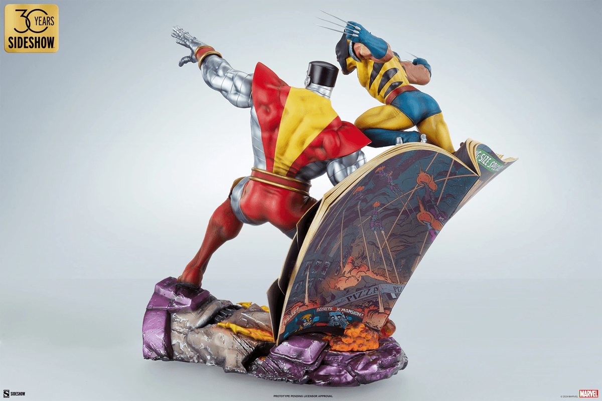 SID300849 X-Men - Colossus & Wolverine Statue - Sideshow Collectibles - Titan Pop Culture