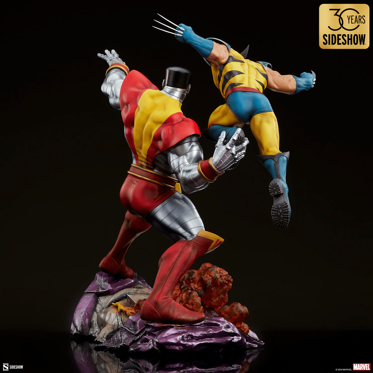 SID3008491 X-Men - Colossus & Wolverine Premium Format Statue - Sideshow Collectibles - Titan Pop Culture