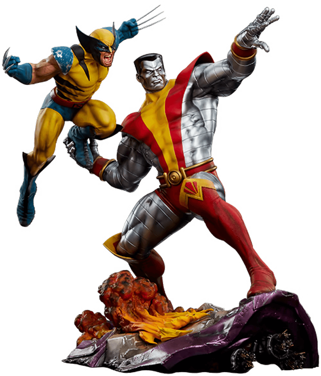 X-Men - Colossus & Wolverine  Premium Format Statue