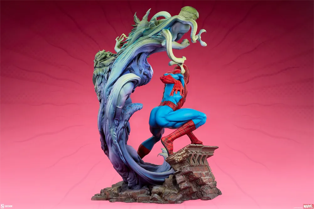 SID300850 Spider-Man - Spider-Man & Foes Premium Format Statue - Sideshow Collectibles - Titan Pop Culture