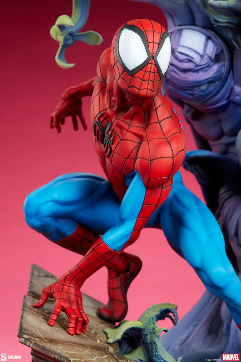 SID300850 Spider-Man - Spider-Man & Foes Premium Format Statue - Sideshow Collectibles - Titan Pop Culture