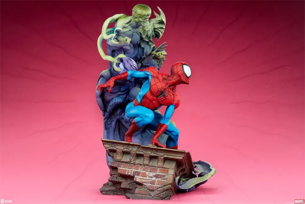 SID300850 Spider-Man - Spider-Man & Foes Premium Format Statue - Sideshow Collectibles - Titan Pop Culture