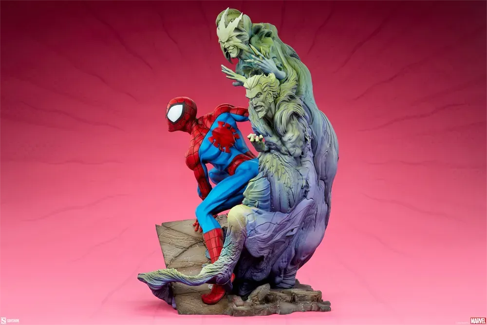 SID300850 Spider-Man - Spider-Man & Foes Premium Format Statue - Sideshow Collectibles - Titan Pop Culture