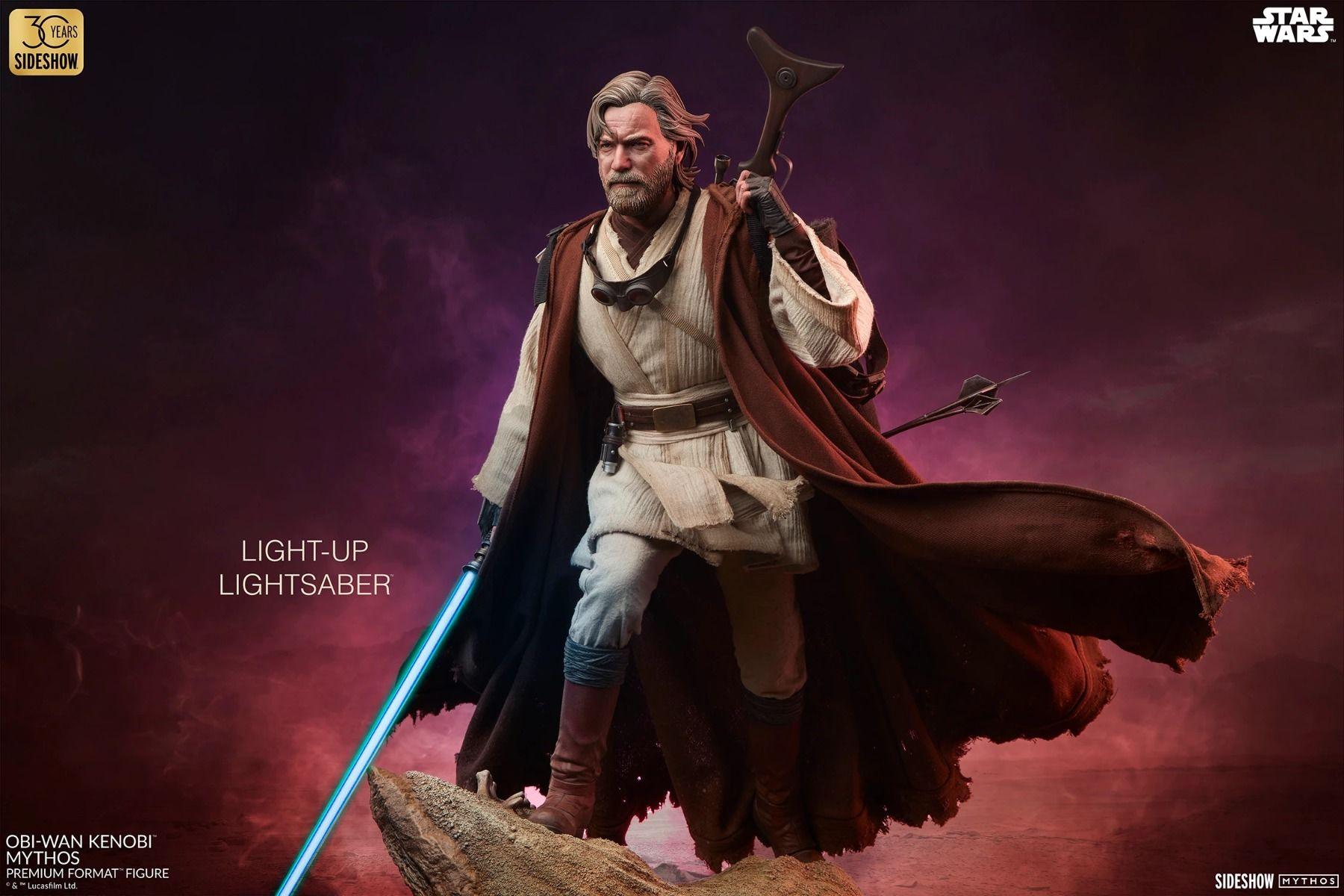 SID300853 Star Wars - Obi-Wan Kenobi Mythos Premium Format Statue - Sideshow Collectibles - Titan Pop Culture