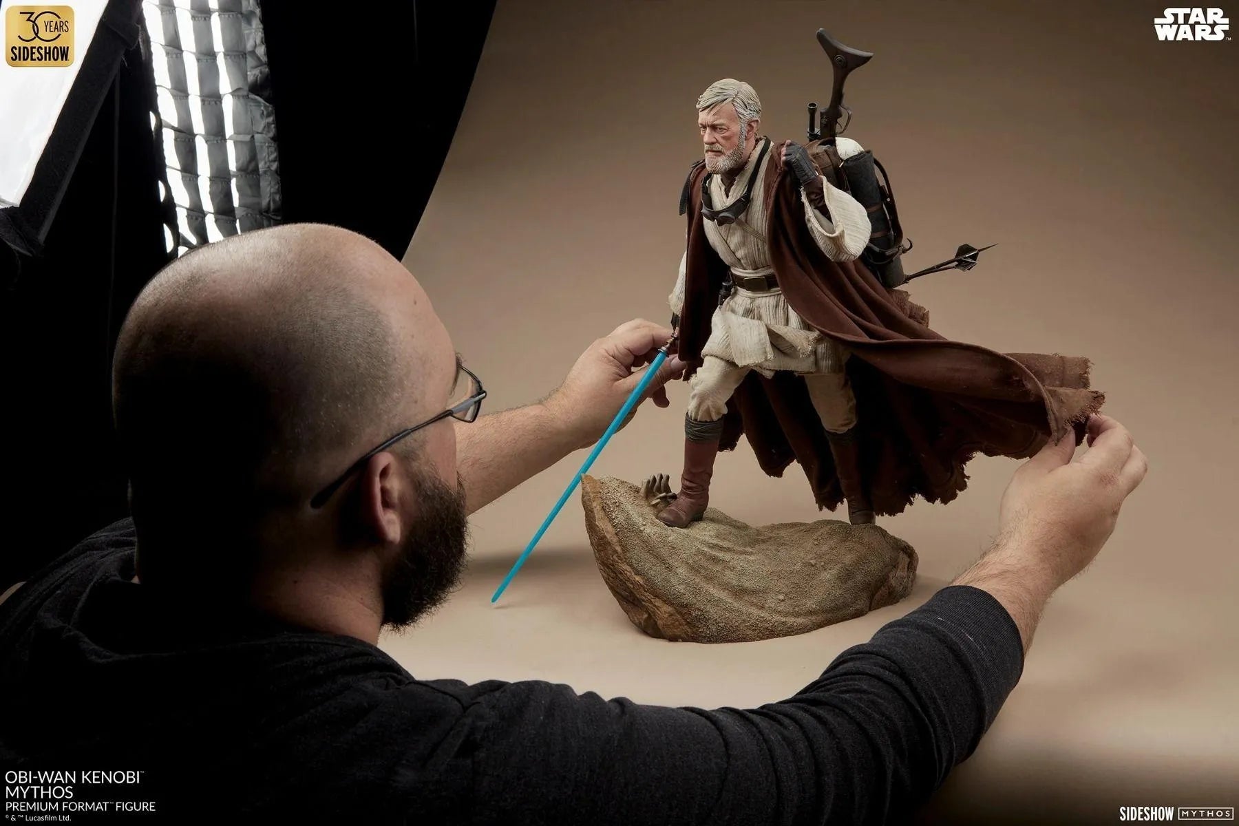 SID300853 Star Wars - Obi-Wan Kenobi Mythos Premium Format Statue - Sideshow Collectibles - Titan Pop Culture