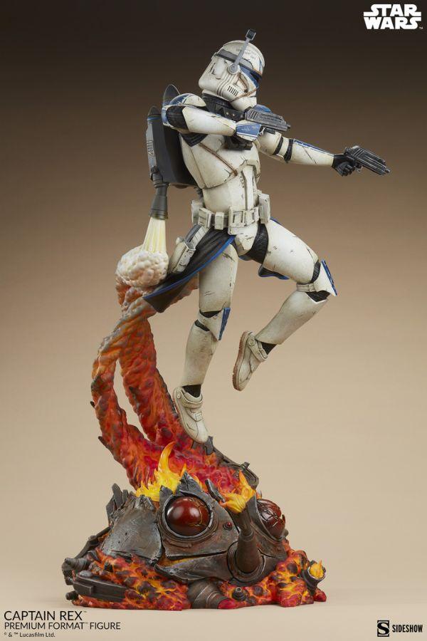 SID300856 Star Wars - Captain Rex Premium Format Statue - Sideshow Collectibles - Titan Pop Culture