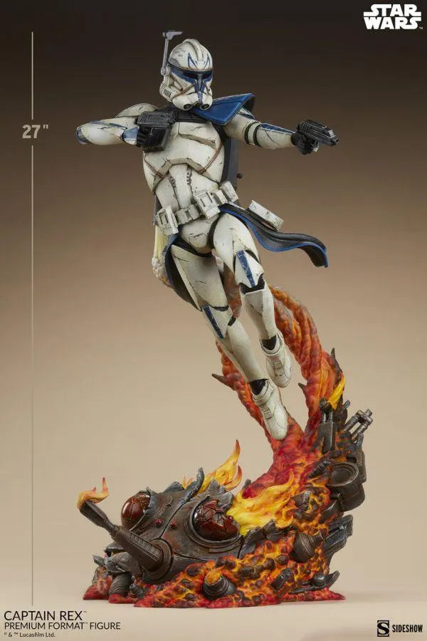 SID300856 Star Wars - Captain Rex Premium Format Statue - Sideshow Collectibles - Titan Pop Culture