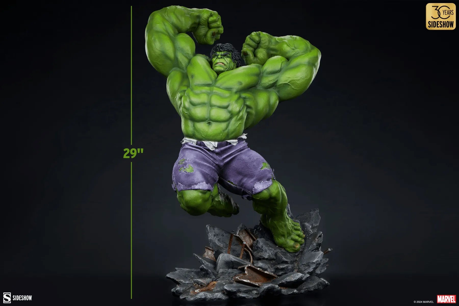 SID3008664 Hulk - Hulk Classic Premium Format Statue - Sideshow Collectibles - Titan Pop Culture