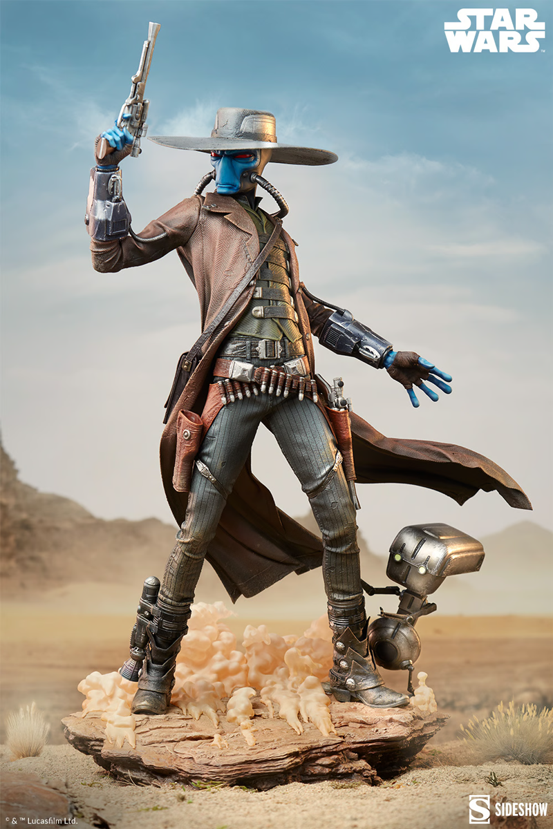 Star Wars - Cad Bane: Unas cuantas recompensas más Estatua de formato premium