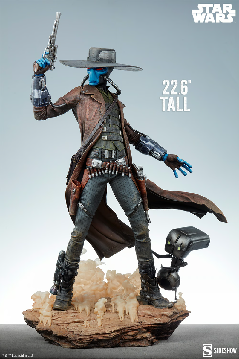 Star Wars - Cad Bane: Unas cuantas recompensas más Estatua de formato premium