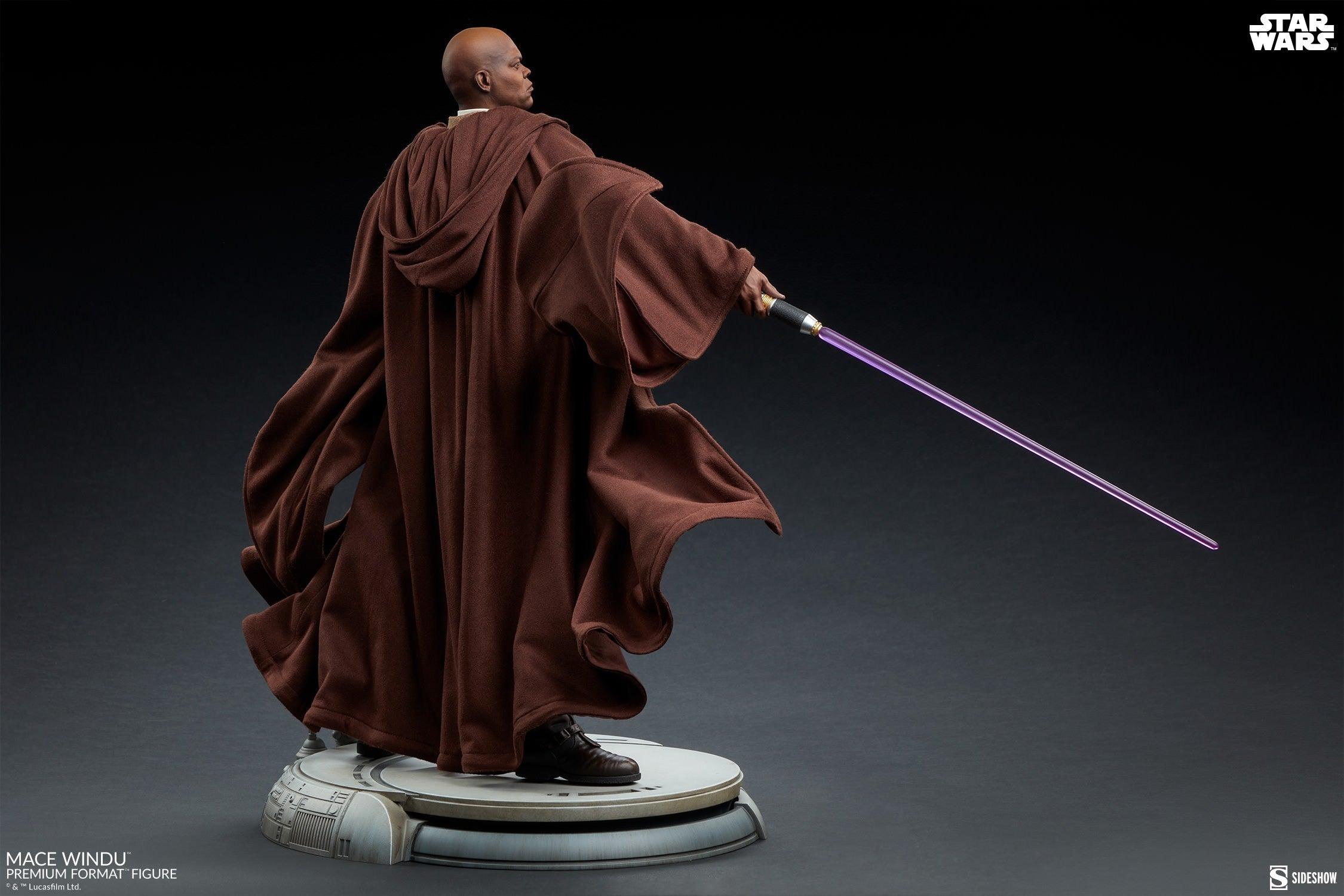 SID300872 Star Wars: Ep3 - Mace Windu Premium Format Statue - Sideshow Collectibles - Titan Pop Culture