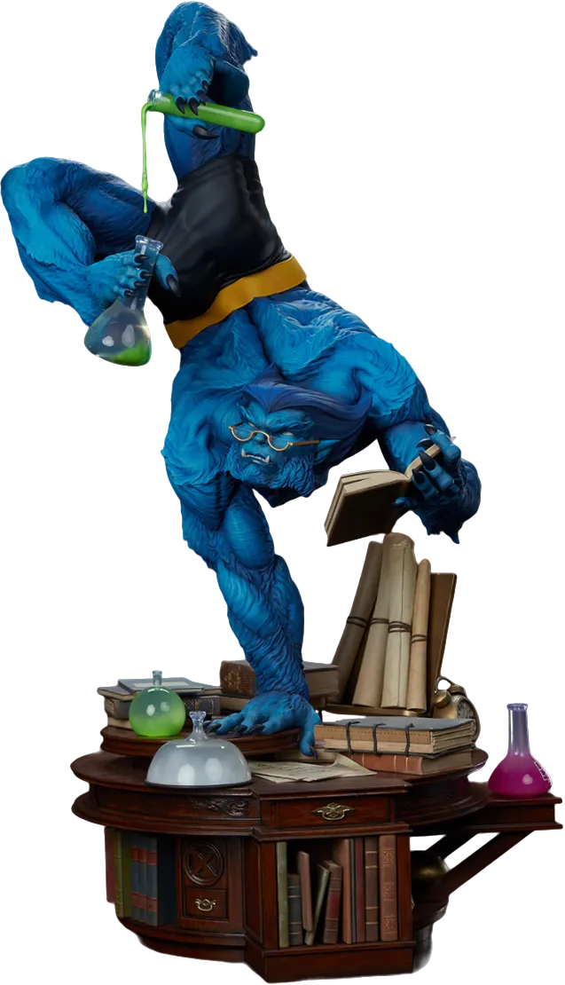 SID300875 X-Men - Beast Premium Format Statue - Sideshow Collectibles - Titan Pop Culture