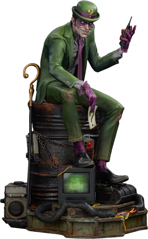 SID300892 DC Comics - Riddler Premium Format Statue - Sideshow Collectibles - Titan Pop Culture