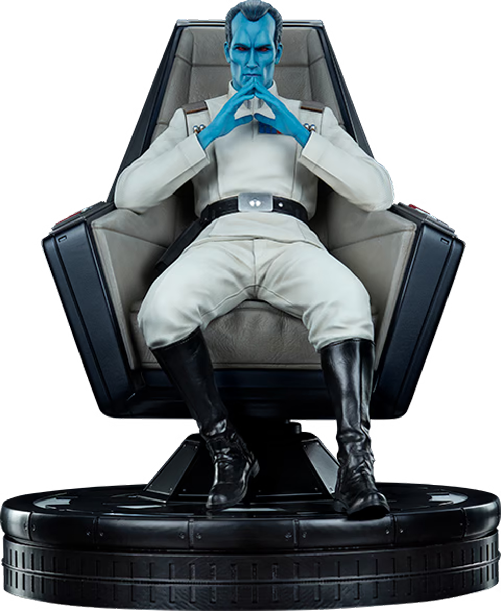 Star Wars - Estatua de formato premium del Gran Almirante Thrawn