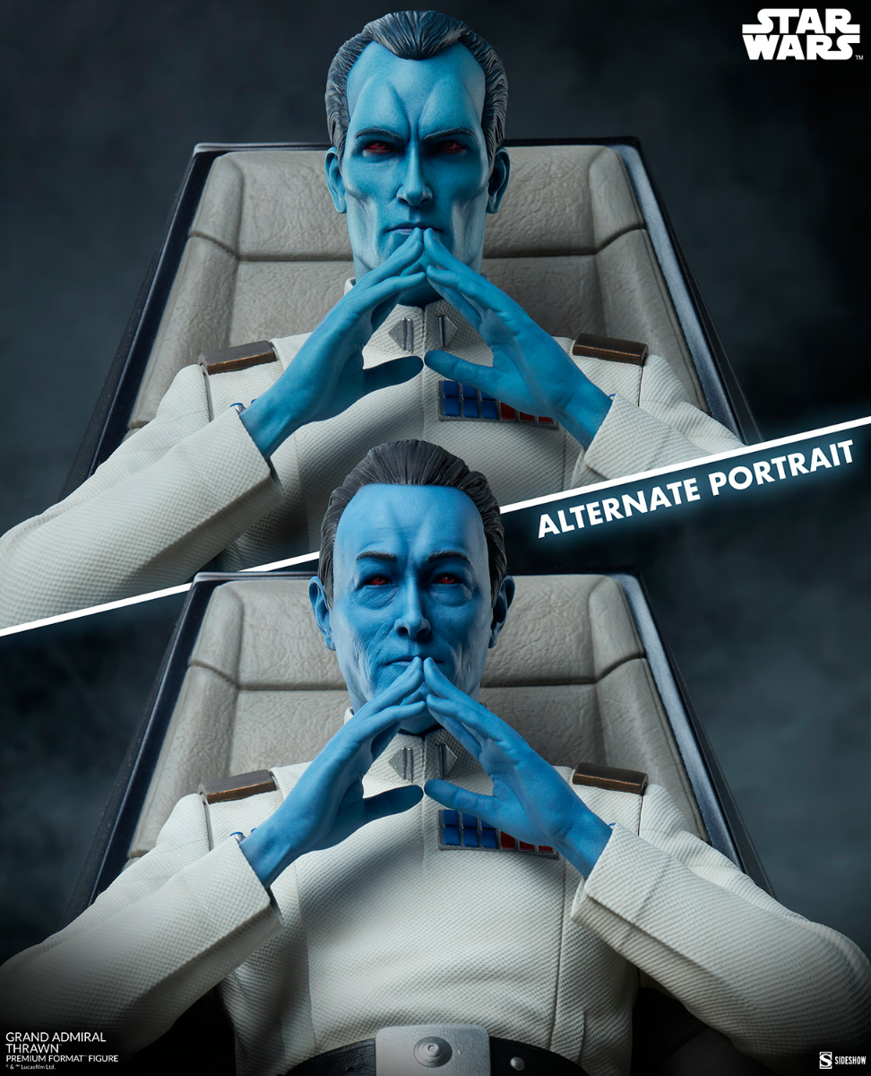 Star Wars - Estatua de formato premium del Gran Almirante Thrawn