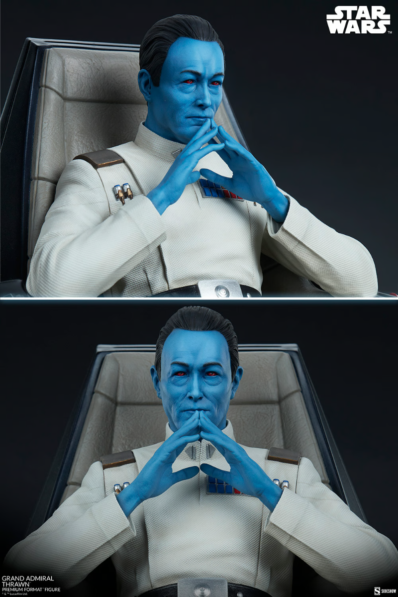 Star Wars - Estatua de formato premium del Gran Almirante Thrawn
