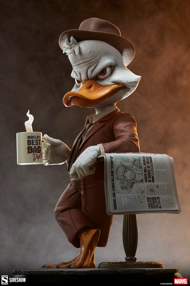 Marvel Comics - Estatua de formato premium de Howard el Pato