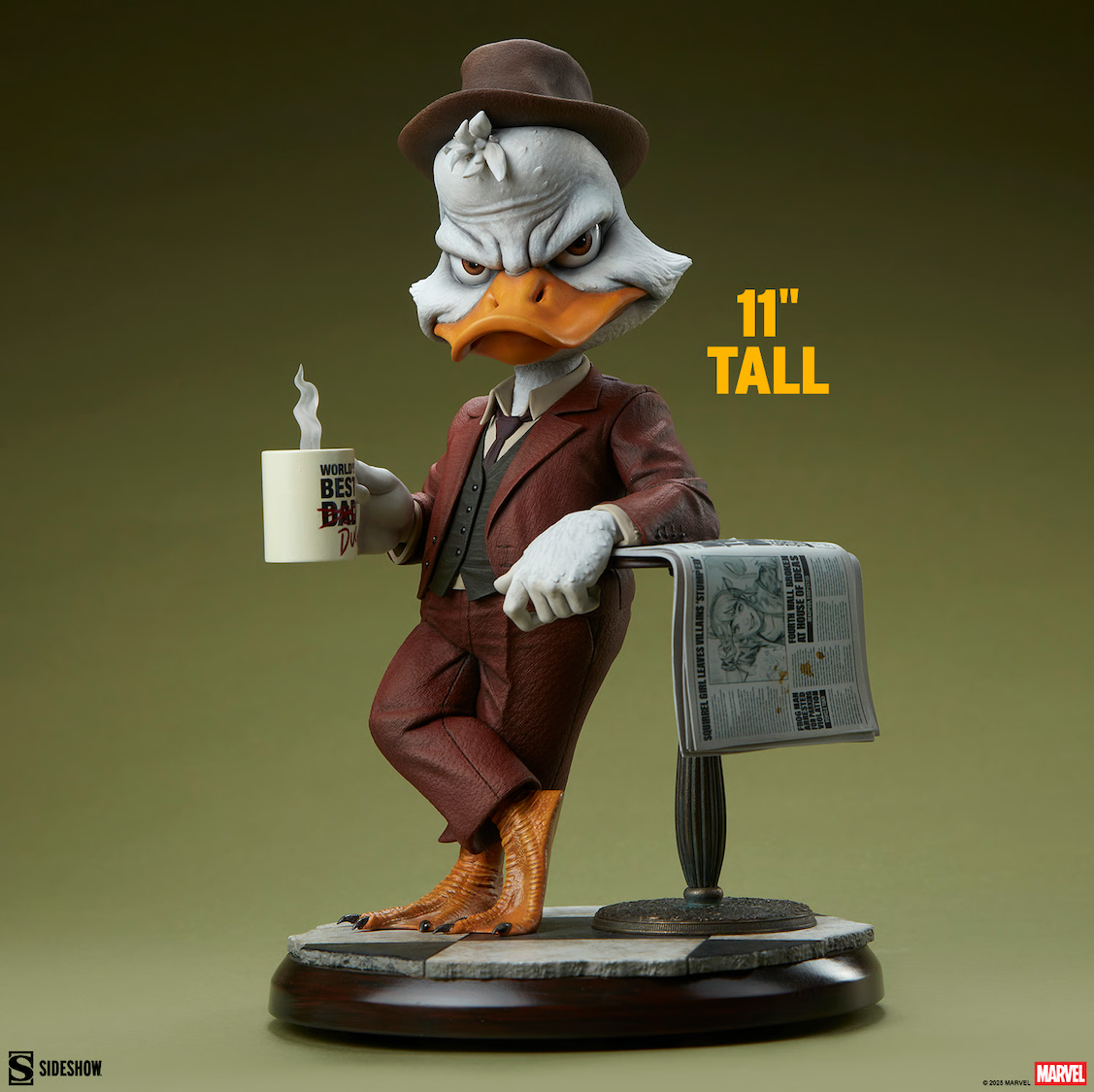 Marvel Comics - Estatua de formato premium de Howard el Pato