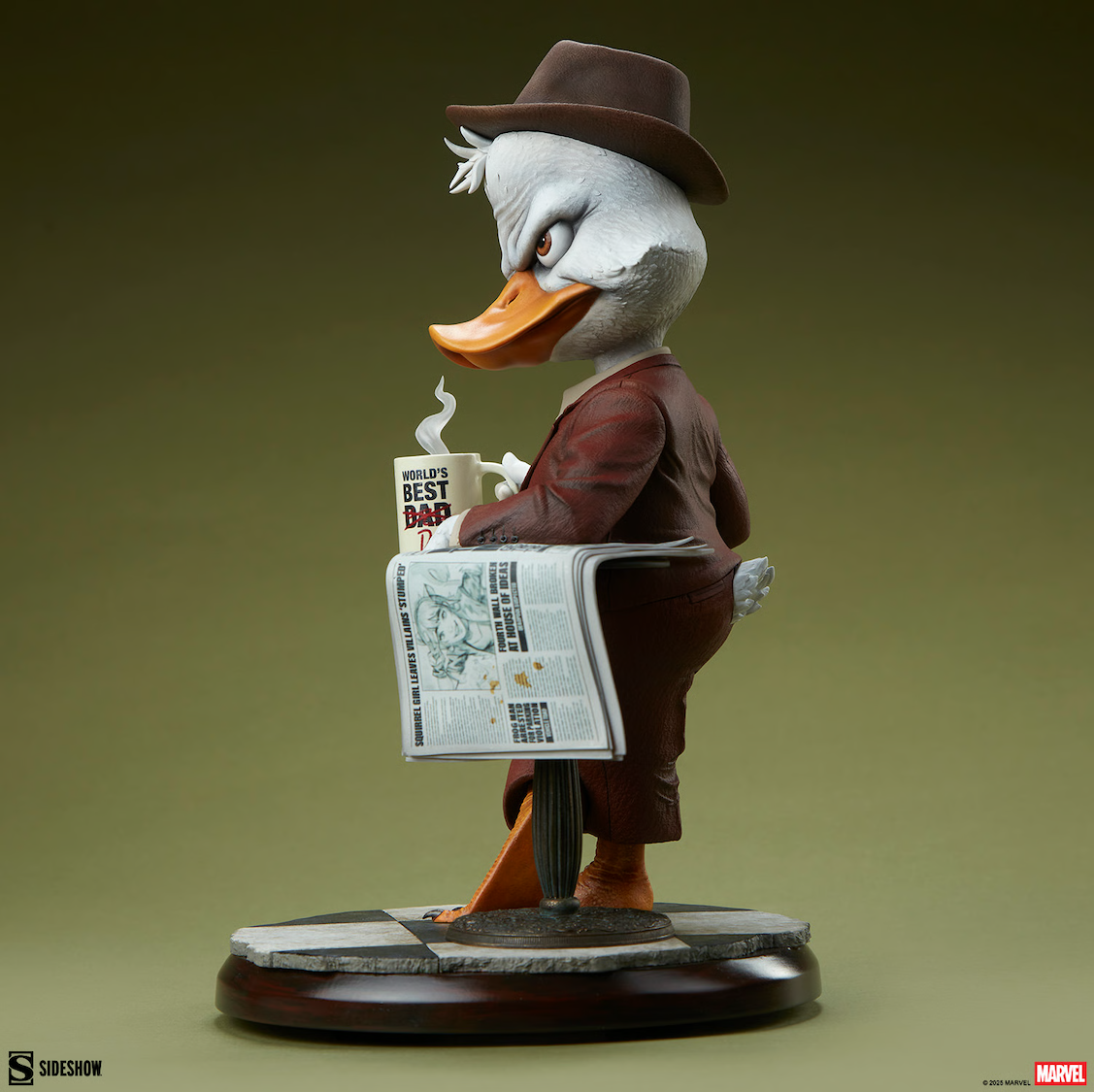 Marvel Comics - Estatua de formato premium de Howard el Pato