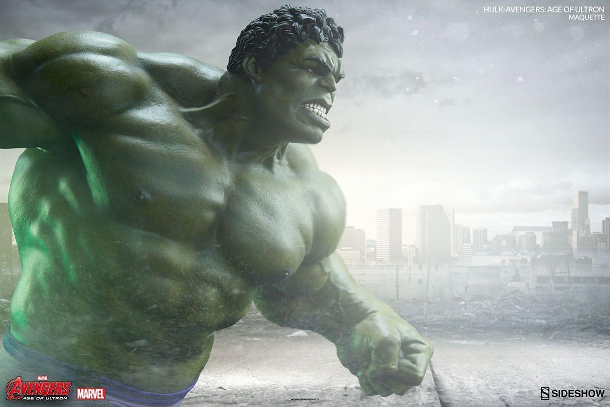 SID400268 Avengers 2: Age of Ultron - Hulk Maquette - Sideshow Collectibles - Titan Pop Culture