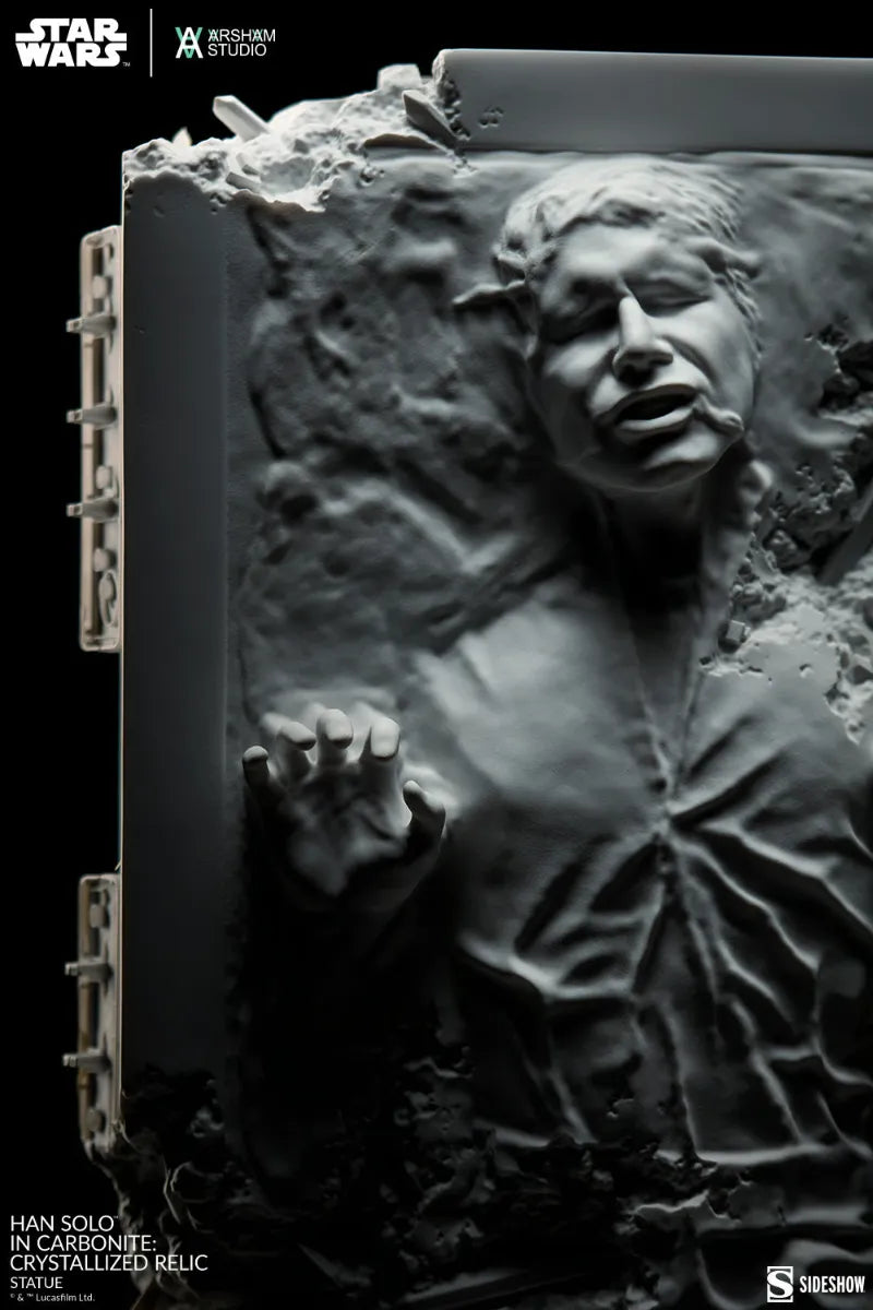 SID700235 Star Wars - Han Solo in Carbonite Crystallised Relic - Sideshow Collectibles - Titan Pop Culture