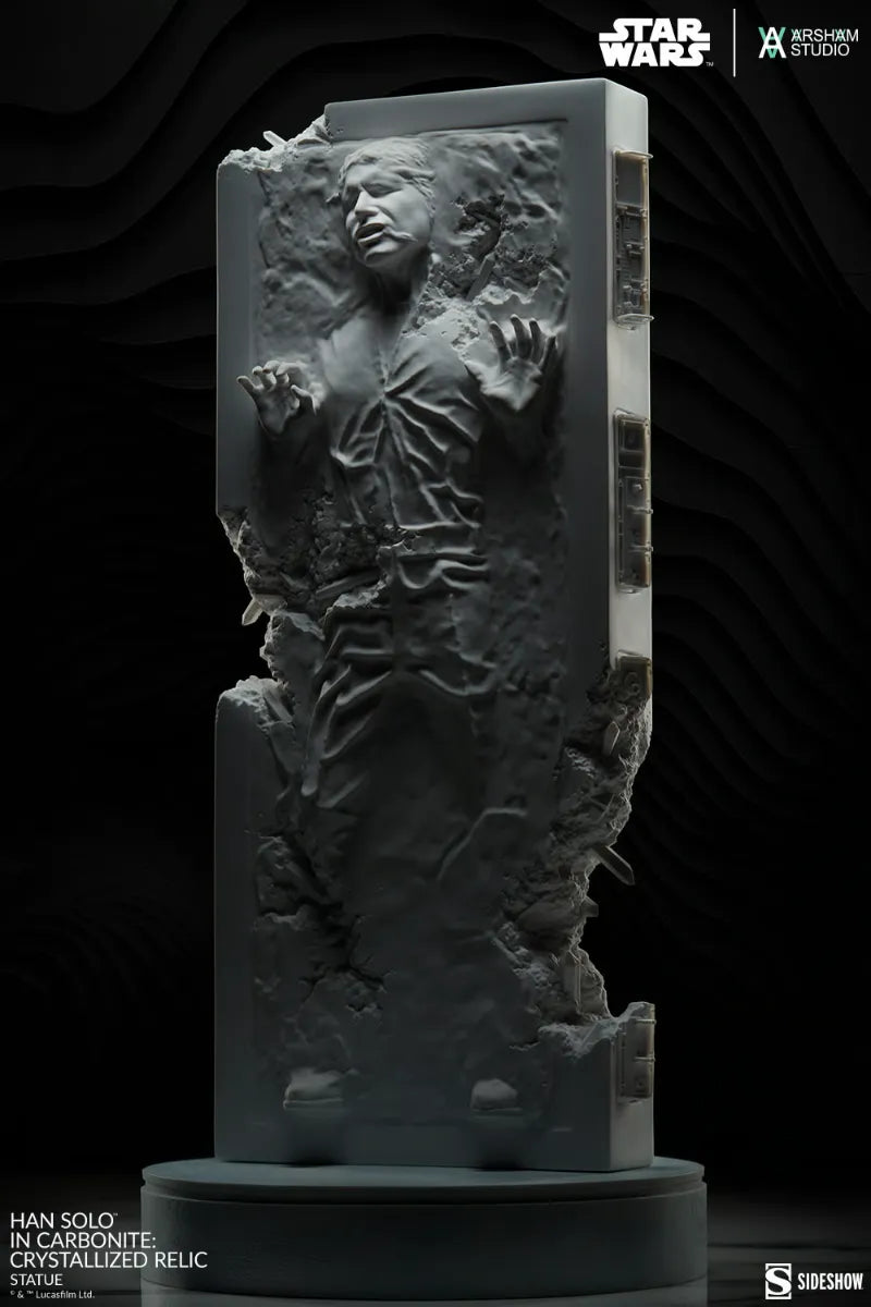 SID700235 Star Wars - Han Solo in Carbonite Crystallised Relic - Sideshow Collectibles - Titan Pop Culture