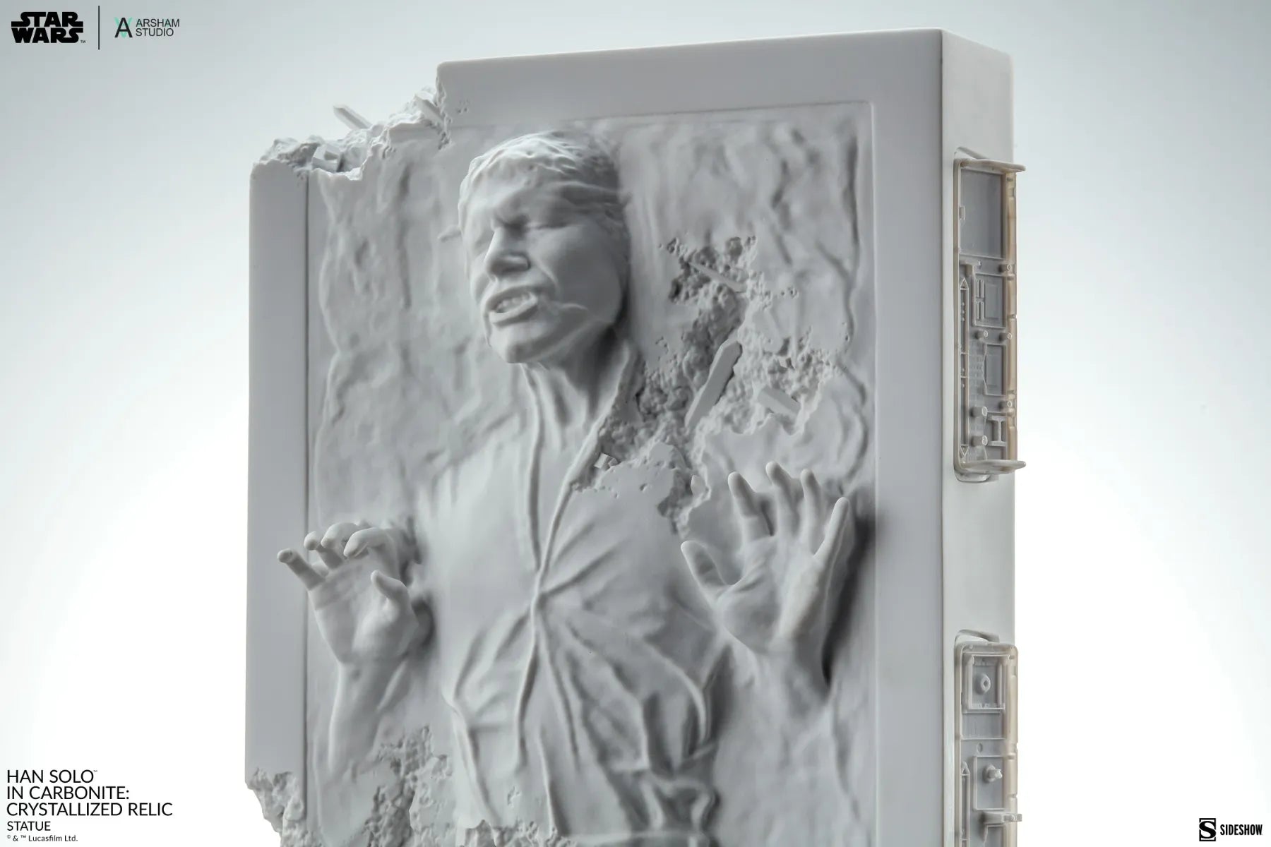 SID700235 Star Wars - Han Solo in Carbonite Crystallised Relic - Sideshow Collectibles - Titan Pop Culture