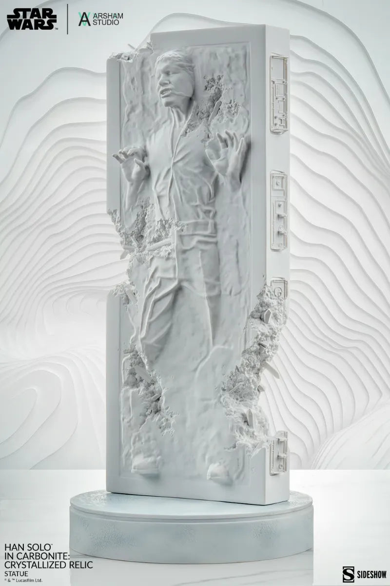 SID700235 Star Wars - Han Solo in Carbonite Crystallised Relic - Sideshow Collectibles - Titan Pop Culture