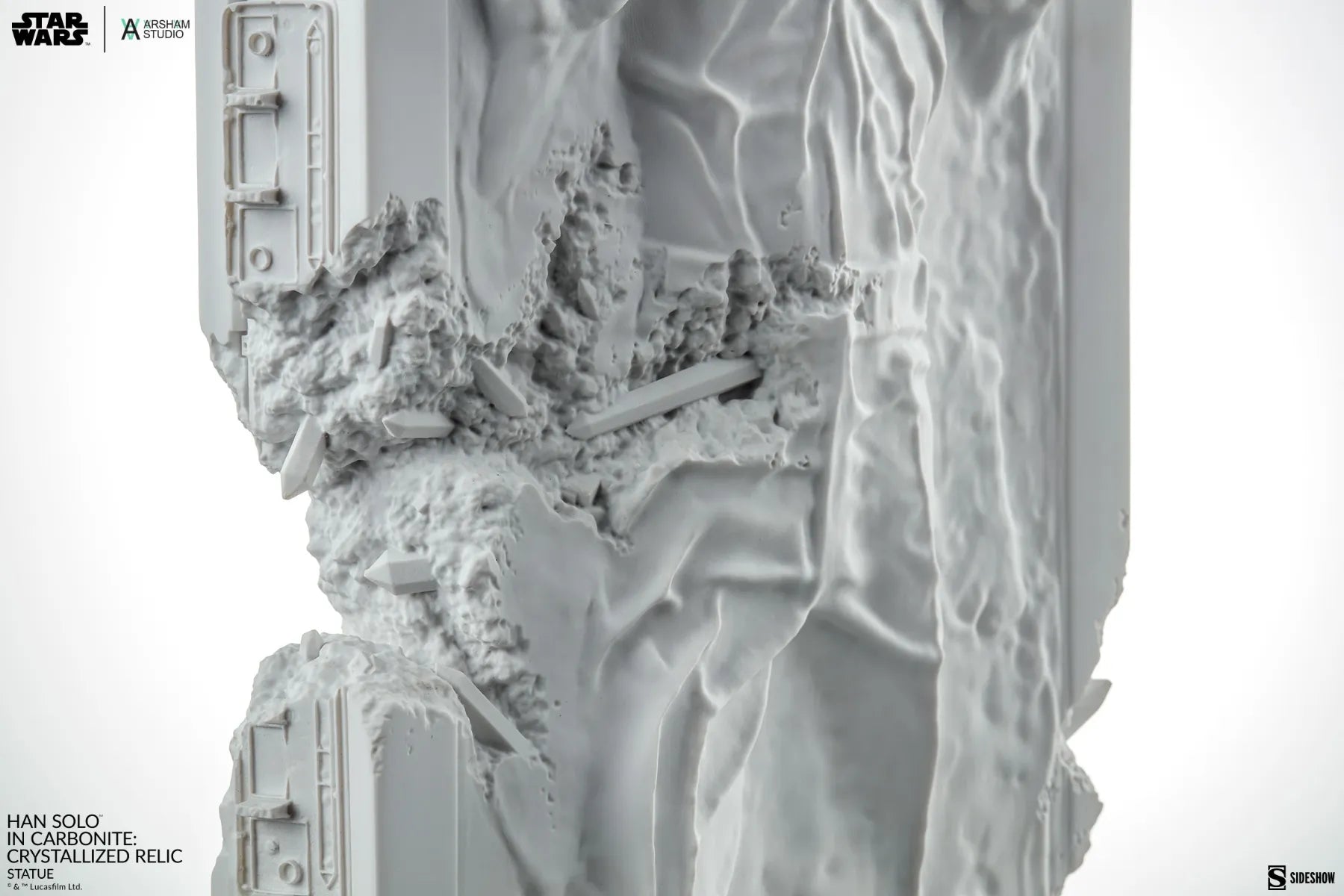 SID700235 Star Wars - Han Solo in Carbonite Crystallised Relic - Sideshow Collectibles - Titan Pop Culture