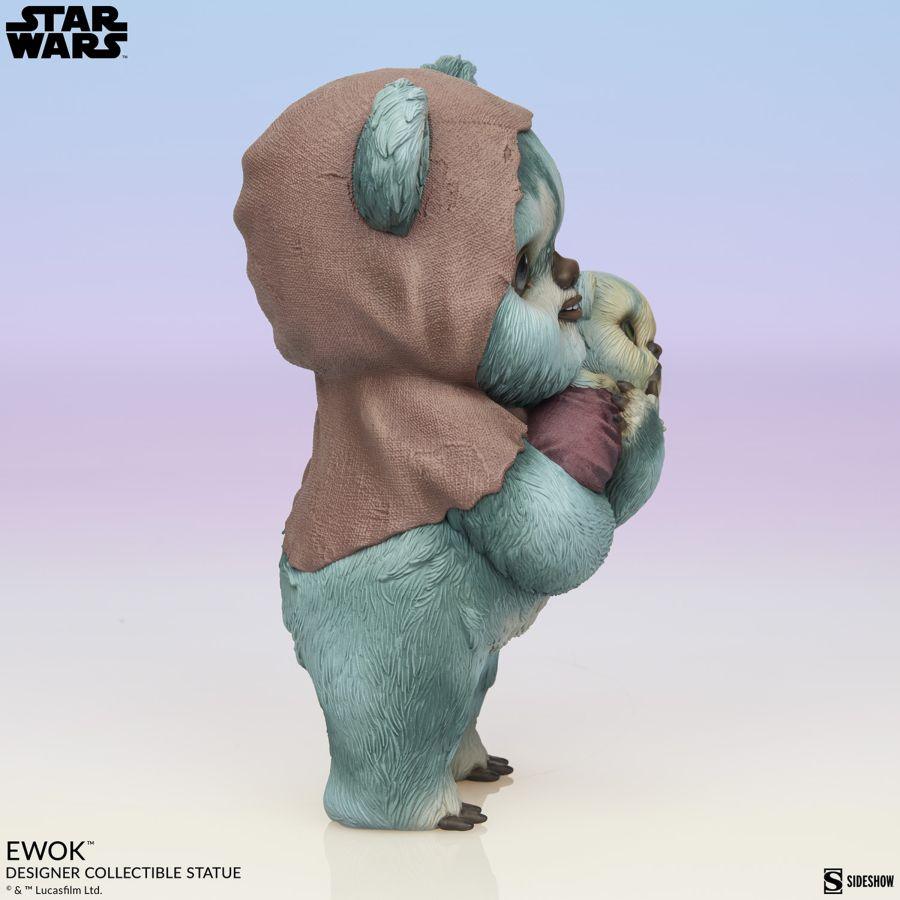 SID700242 Star Wars - Ewok Designer Statue - Sideshow Collectibles - Titan Pop Culture