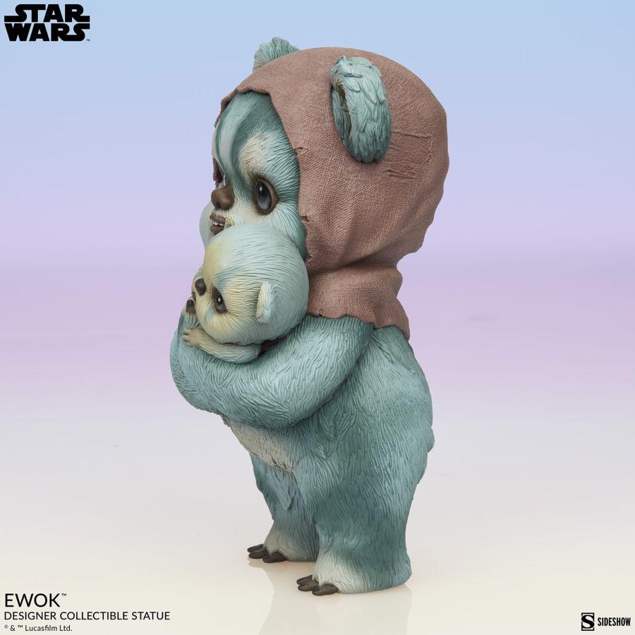 SID700242 Star Wars - Ewok Designer Statue - Sideshow Collectibles - Titan Pop Culture